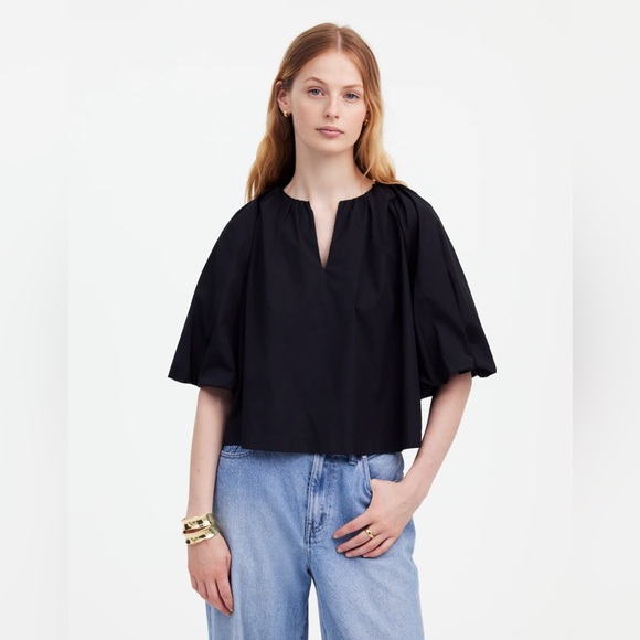Madewell Tops - Madewell Bubble-Sleeve Top